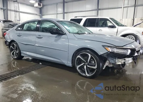 2021 Honda Accord Sport Se из США, поврежденный, VIN 1HGCV1F4XMA042126